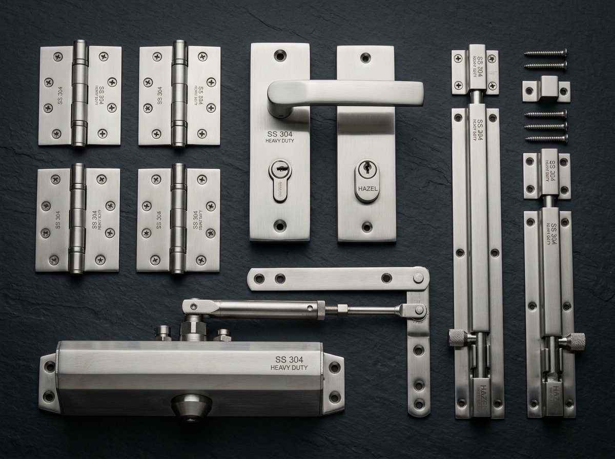SS 304 Door Fittings & Closers Darbhanga